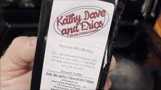 Kathy Dave and Erics Flavored Coffee Company Sumatra Mandeling Review [upl. by Farrar986]