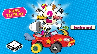 Make and Race 2  FREE GAME  Download Now  Boomerang UK 🇬🇧 [upl. by Hsirahc]