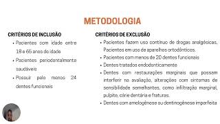 Lesões cervicais não cariosas e hipersensibilidade dentinária prevalência e fatores etiológicos [upl. by Orenid517]