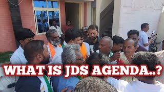 NDA LEADERS CHARGED CONGRESS GOVERNMENTJDS CANDIDATE MALLESH AGENDA [upl. by Sanjiv207]