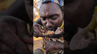 Breakfast time See how Hadza cooks their favorite meal middle of nowhere‼️😋villagelifehadzabetribe [upl. by Ecyle]