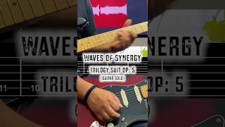 Trilogy Suit Op5 Solo  Yngwie Malmsteen Guitar Tablature with Fast and Slow Lesson wavesofsynergy [upl. by Aicarg]