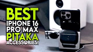 Top 5 Best iPhone 16 Pro Max Pitaka Cases amp Accessories ✅ [upl. by Anilac]