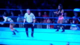 Earl Hebner Kisses Madison Rayne [upl. by Rayna]