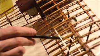 I Built Aircraft Biplane  Sopwith Camel  Artesania Latina  Part 34  Varnish [upl. by Clayson]