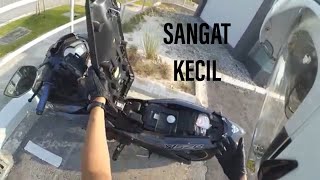 Kapasiti Bagasi Yamaha Y15ZR  Motovlog Malaysia [upl. by Karlen36]