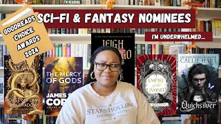 Reacting to the 2024 Goodreads Choice Awards Fantasy amp Scifi Nominees [upl. by Ashien]