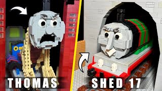 I Made LEGO Analog Horror  Shed 17 amp Cursed Thomas [upl. by Ytsanyd]