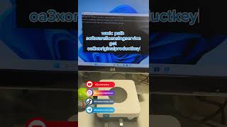 Obtener clave de producto de Windows antes de instalar homeassistant [upl. by Paddie]
