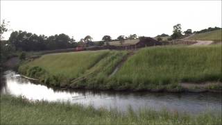 Croston Flood Alleviation Scheme River Yarrow [upl. by Jud]