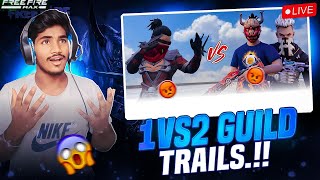 STM IS LIVE 💪 IN GAMING IN TELUGU FACE CAM IN SNT♨️ FREE FIRE IN TELUGU💪🎯GUILDU TEST 1 VS 2 💪💪😮 [upl. by Ephrayim672]