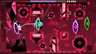 TEMPEST by OverZero hard demon 2 Coins  Geometry Dash [upl. by Alcott]