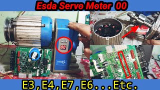 Esda Motor 00 Problem  Servo Motor Error 00  Sewing Machine Error [upl. by Berkeley648]