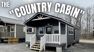 A shed to house conversion turned into the PERFECT cabin tiny house Modular Cabin Tour [upl. by Baecher]