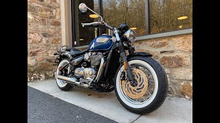 20 Triumph Bonneville Speedmaster T994434 [upl. by Nanci113]