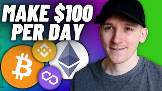 Simple Method 100 a Day Trading Cryptocurrency As a Beginner [upl. by Silvana]