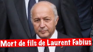 Laurent Fabius en deuil  lancien Premier ministre perd son fils David dans un tragique accident [upl. by Analart282]