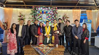 Tashi Ongmu Bhutia weds Sangay Lendup Bhutia Bhutia wedding sikkim Rumtek [upl. by Ojyma136]