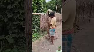 Jute bag making process shortvideos makingvideos jute agriculture juteindustry viralshort [upl. by Velleman]