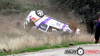 Rallye du Bas Vivarais 2024  Crash amp Mistakes  RallyeChrono [upl. by Abby527]