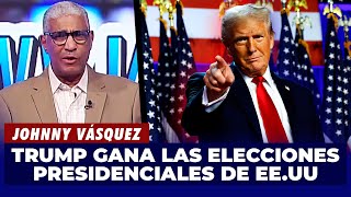 Johnny Vásquez  Donald Trump gana las elecciones presidenciales de EEUU  El Garrote [upl. by Homere]