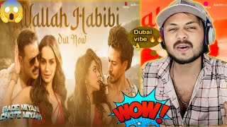 Wallah Habibi song REACTION  Bade Miyan Chote Miyan  Wallah Habibi  Vishal Mishra HB Reaction Tv [upl. by Antipas]