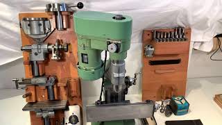 Aciera F1 Milling Machine with Accessories 1970 [upl. by Boylston]