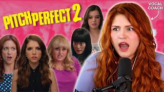 Vocal coach reacts to PITCH PERFECT 2 [upl. by Tekla]