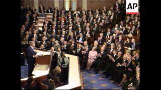 President Bush State of the Union speech on foreign policy [upl. by Yedsnil233]