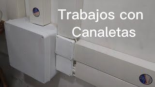 Cómo Instalar Canaletas para Pasar Cables de Red [upl. by Idnew]