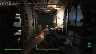 Fallout 4 Physics fix mod uncap fps to match my 144hz display [upl. by Aneleiram]