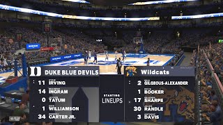 NBA 2K24  Duke University vs University of Kentucky [upl. by Joachim220]