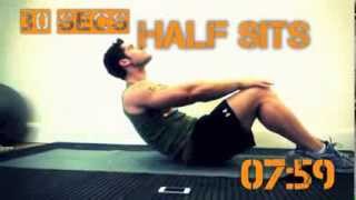 8 Minute Abs Beep Only With Jamie Alderton  Grenade [upl. by Kcirdaed]