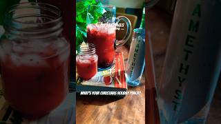 Easy Christmas Holiday Punch Recipe for Everyone Alcoholic or Not [upl. by Ardnauq305]