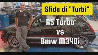 Sfida di quotTurbiquot R5 vs Bmw M340i by Carburatori Bergamo [upl. by Lecirg]