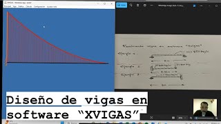 CALCULO DE VIGAS UTILIZANDO SOFWARE quotXVIGASquot [upl. by Notsua763]