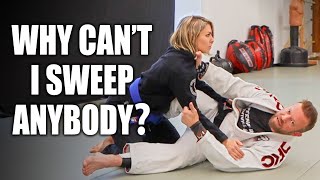 How Sweeps Work  JiuJitsu Sweep Fundamentals [upl. by Dorena]