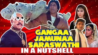 Ganga Jamuna Saraswati Movie Roast in a Nutshell🐊🕺  Filmy Jhingalala [upl. by Nicoli]