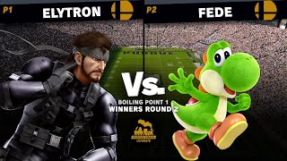 BP1 Winners R2  Elytron Snake vs Fede Yoshi [upl. by Dolly284]