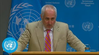 DPR Korea LebanonHumanitarian Cuba amp other topics  UN Daily Press Briefing 31 Oct 2024 [upl. by Leacim100]