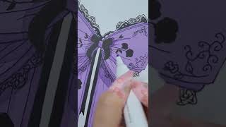 🎀 ASMR relief with sketching drawing and coloring [upl. by Enitsyrk]