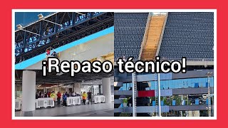 🏗🚨Repaso de las obras con info técnica ¡Uniones  ¡Fachada  ¡Pantalla  ¡Hall Central 🏟 [upl. by Ruvolo]