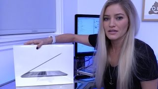 MacBook Pro 2016 TouchBar Unboxing  iJustine [upl. by Joliet]