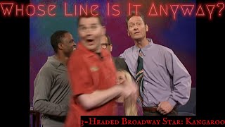 3 Headed Broadway Star Kangaroo Whose Line Is It Anyway  Classic [upl. by Otnas]