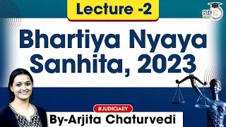 Bhartiya Nyaya Sanhita 2023  Lec 2 BNS 2023  New Criminal Laws Detailed Lecture [upl. by Grannie]