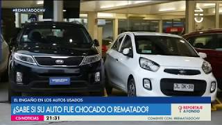 Autofact en Reportaje CHV  El engaño de los autos usados [upl. by Nyladnar]