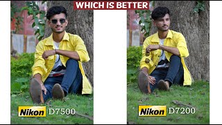 Nikon D7200 vs Nikon D7500 Comparison Outdoor Photography Live Demo [upl. by Seedman182]