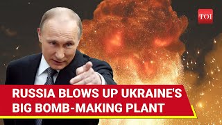 Russia Turns Ukraines BombMaking Plant Into Dust Over 1700 Kyivs Troops Wiped Out [upl. by Ateloj632]