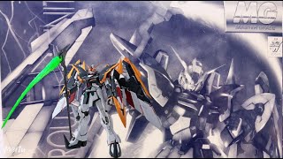 老威模型 就是裝了飛翼翅膀的 Mg 死神鋼彈 就這樣 MG GUNDAM DEATHSCYTHE EW ROUSSETTE UNIT [upl. by Carrol479]