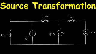 Source Transformation  Electric Circuits  Example 46 [upl. by Isiah81]